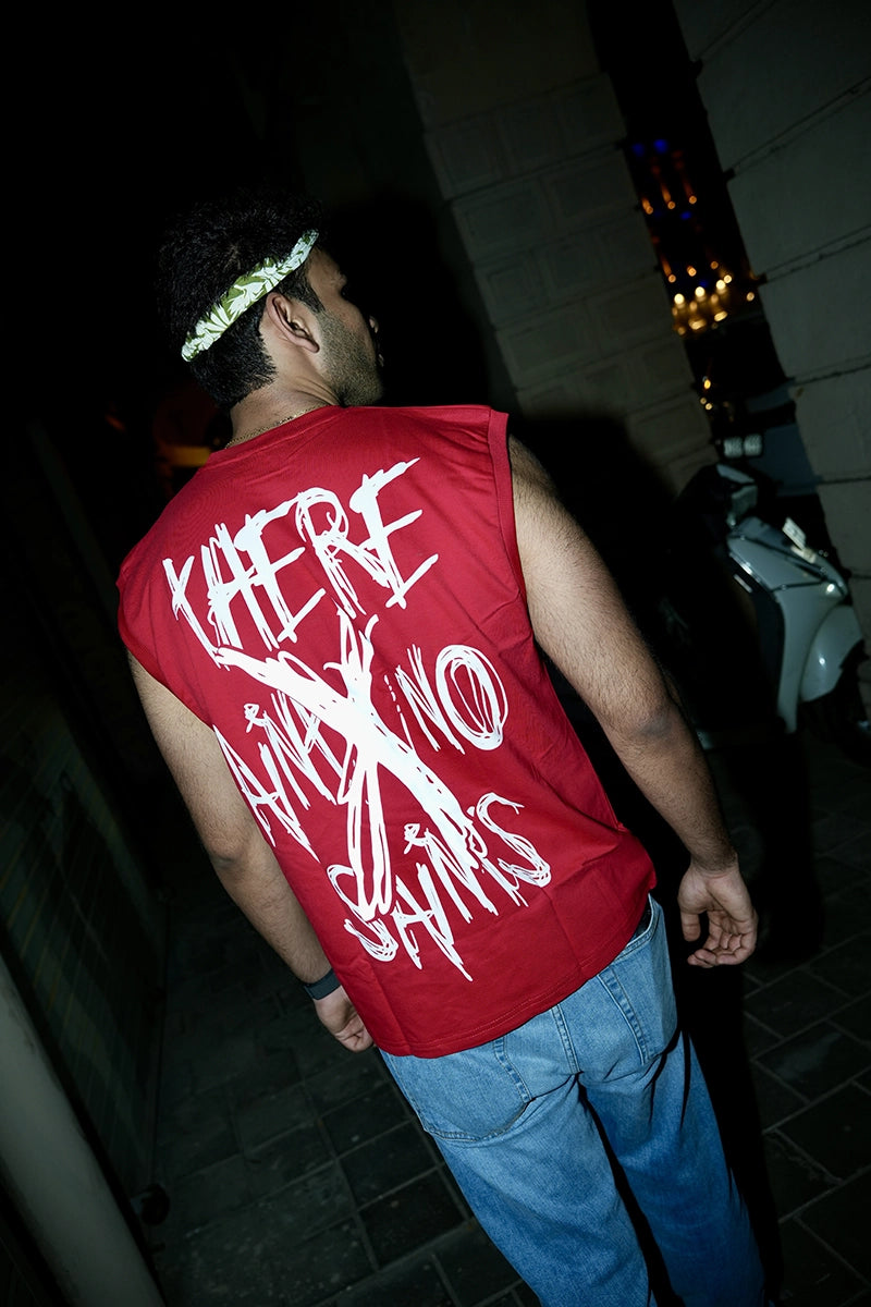 There Are No Saints – Red Sleeveless